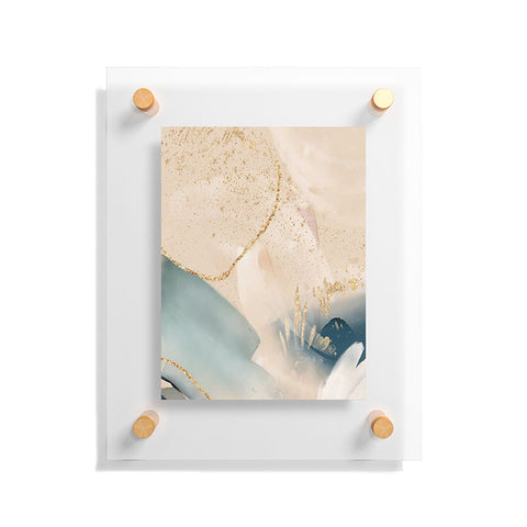 Sheila Wenzel-Ganny Enchanted Brush Strokes Floating Acrylic Print