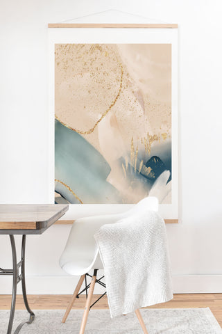 Sheila Wenzel-Ganny Enchanted Brush Strokes Art Print And Hanger