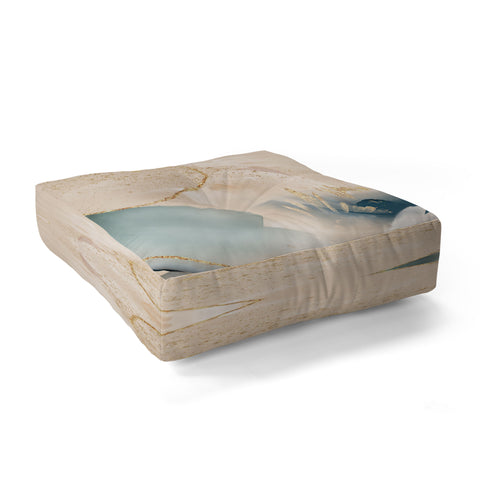 Sheila Wenzel-Ganny Enchanted Brush Strokes Floor Pillow Square