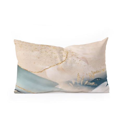 Sheila Wenzel-Ganny Enchanted Brush Strokes Oblong Throw Pillow