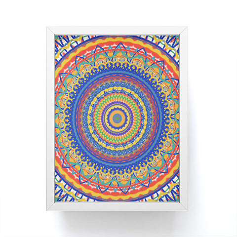 Sheila Wenzel-Ganny Festive Mandala Framed Mini Art Print