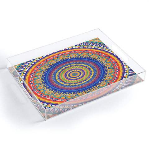 Sheila Wenzel-Ganny Festive Mandala Acrylic Tray