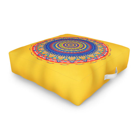 Sheila Wenzel-Ganny Festive Mandala Outdoor Floor Cushion