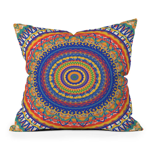 Sheila Wenzel-Ganny Festive Mandala Throw Pillow