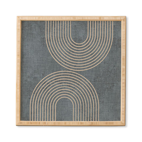 Sheila Wenzel-Ganny Grunge Minimalist Abstract Framed Wall Art