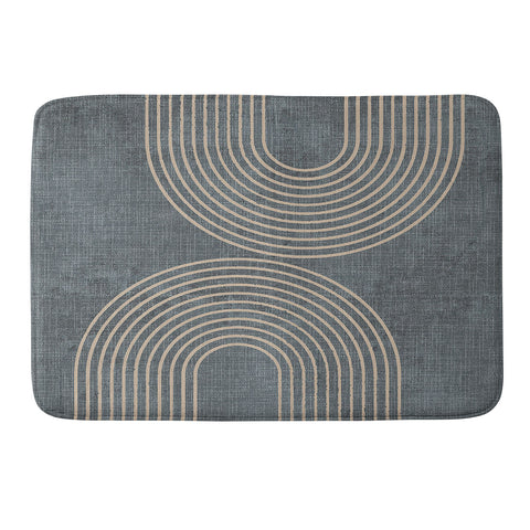 Sheila Wenzel-Ganny Grunge Minimalist Abstract Memory Foam Bath Mat
