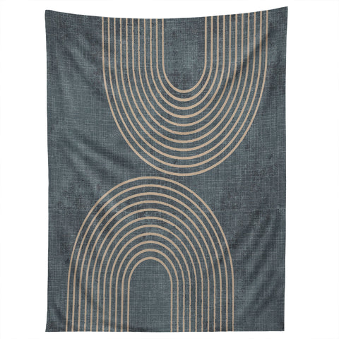 Sheila Wenzel-Ganny Grunge Minimalist Abstract Tapestry
