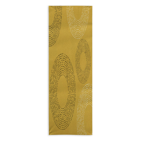 Sheila Wenzel-Ganny Honey Mustard Minimalist Yoga Towel
