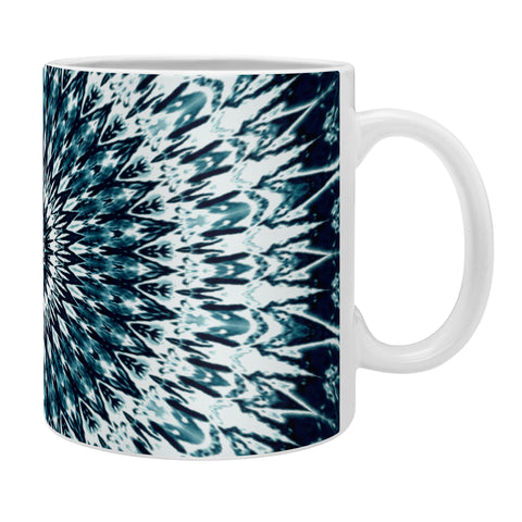 Sheila Wenzel-Ganny Indigo Navy White Mandala Coffee Mug