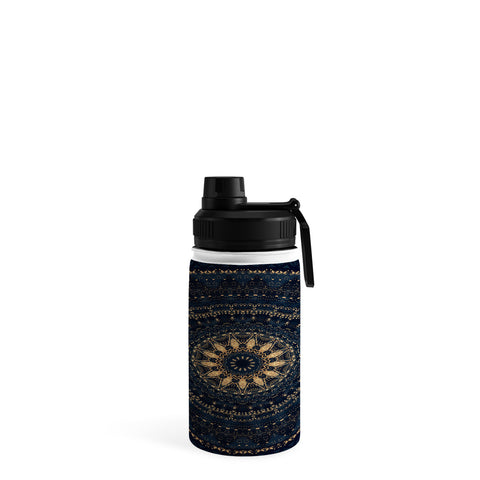 Sheila Wenzel-Ganny Indigo Star Mandala Water Bottle