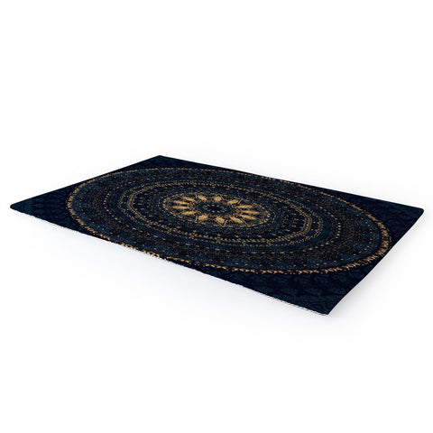 Sheila Wenzel-Ganny Indigo Star Mandala Area Rug