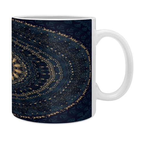 Sheila Wenzel-Ganny Indigo Star Mandala Coffee Mug