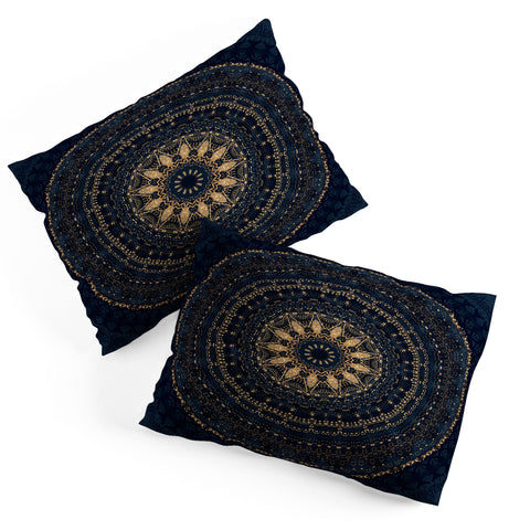 Sheila Wenzel-Ganny Indigo Star Mandala Pillow Shams