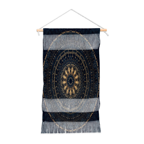 Sheila Wenzel-Ganny Indigo Star Mandala Wall Hanging Portrait