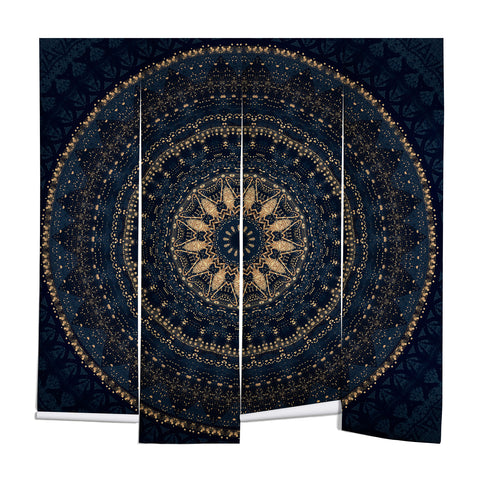 Sheila Wenzel-Ganny Indigo Star Mandala Wall Mural