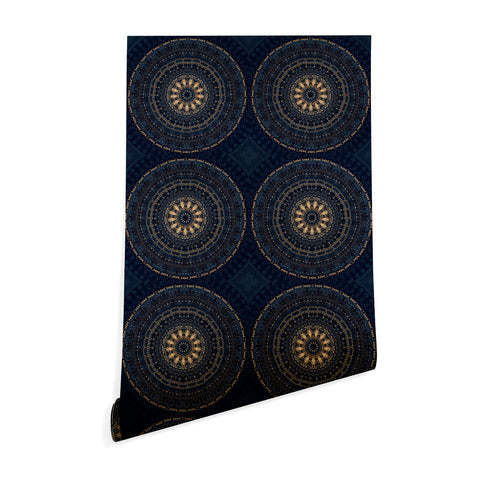 Sheila Wenzel-Ganny Indigo Star Mandala Wallpaper