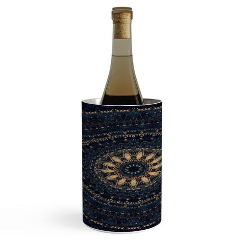 Sheila Wenzel-Ganny Indigo Star Mandala Wine Chiller