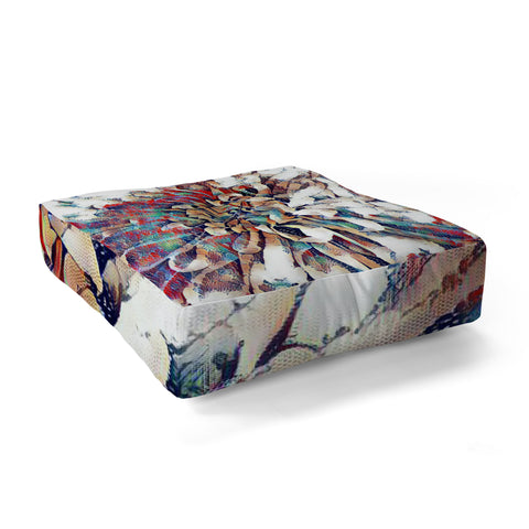 Sheila Wenzel-Ganny Japanese Inspired Lily Floor Pillow Square