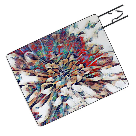 Sheila Wenzel-Ganny Japanese Inspired Lily Picnic Blanket