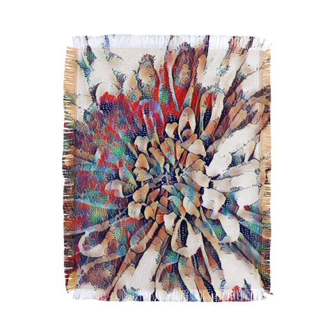 Sheila Wenzel-Ganny Japanese Inspired Lily Throw Blanket