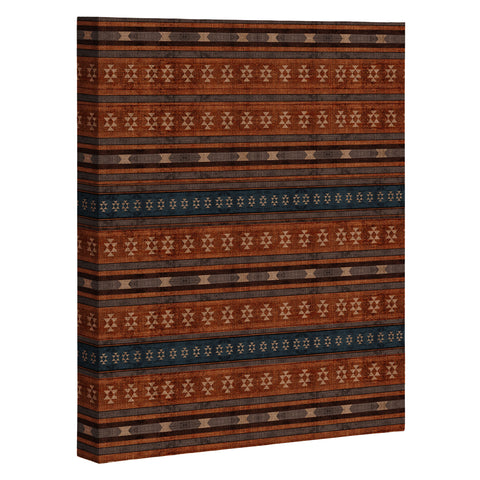 Sheila Wenzel-Ganny Little Bit Country Mudcloth Art Canvas