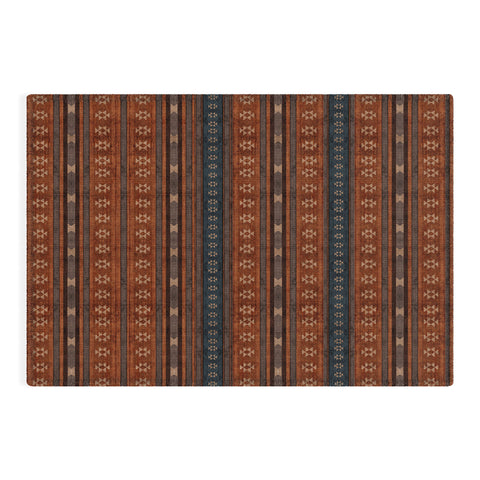 Sheila Wenzel-Ganny Little Bit Country Mudcloth Outdoor Rug