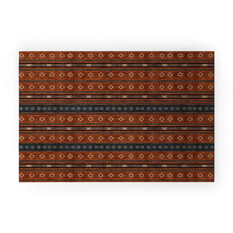 Sheila Wenzel-Ganny Little Bit Country Mudcloth Welcome Mat