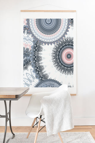 Sheila Wenzel-Ganny Mandala Love Art Print And Hanger