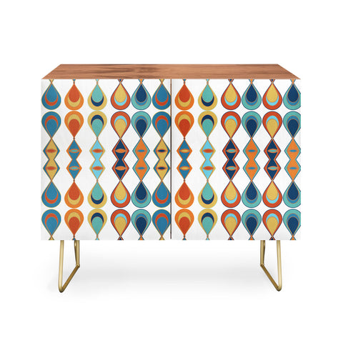 Sheila Wenzel-Ganny Mid Century Lava Drops Credenza