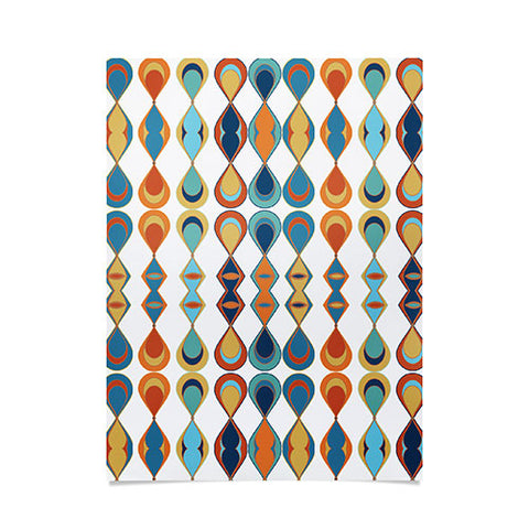 Sheila Wenzel-Ganny Mid Century Lava Drops Poster