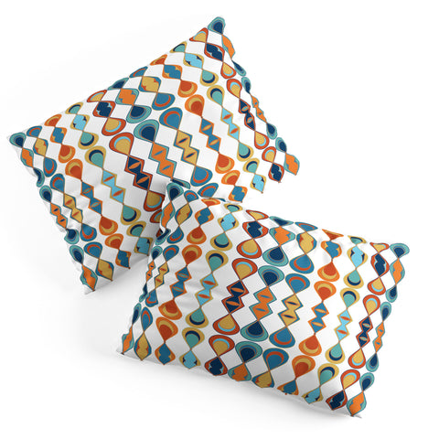 Sheila Wenzel-Ganny Mid Century Lava Drops Pillow Shams