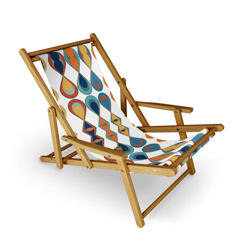 Sheila Wenzel-Ganny Mid Century Lava Drops Sling Chair