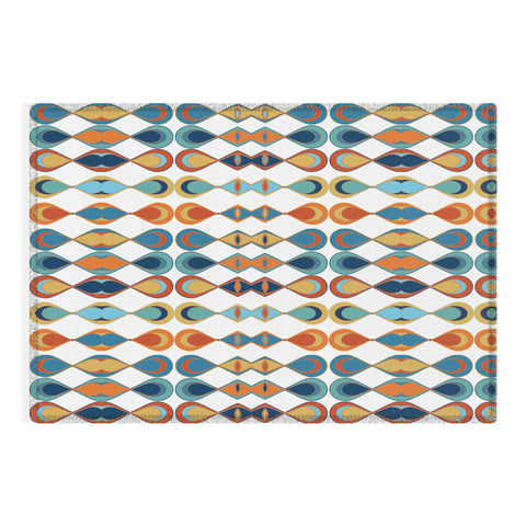 Sheila Wenzel-Ganny Mid Century Lava Drops Outdoor Rug