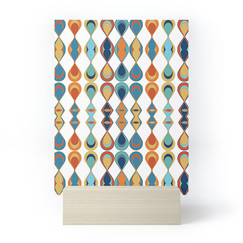 Sheila Wenzel-Ganny Mid Century Lava Drops Mini Art Print