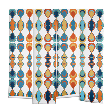 Sheila Wenzel-Ganny Mid Century Lava Drops Wall Mural