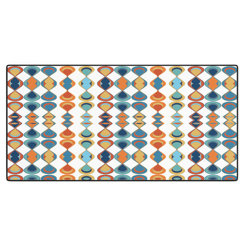 Sheila Wenzel-Ganny Mid Century Lava Drops Desk Mat
