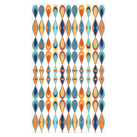 Sheila Wenzel-Ganny Mid Century Lava Drops Tablecloth