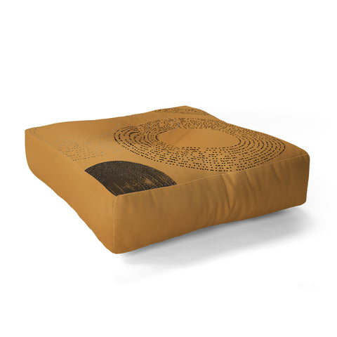 Sheila Wenzel-Ganny Mid Century Melody Floor Pillow Square