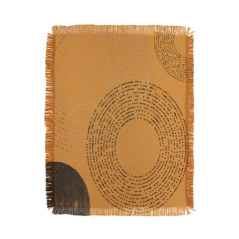 Sheila Wenzel-Ganny Mid Century Melody Throw Blanket