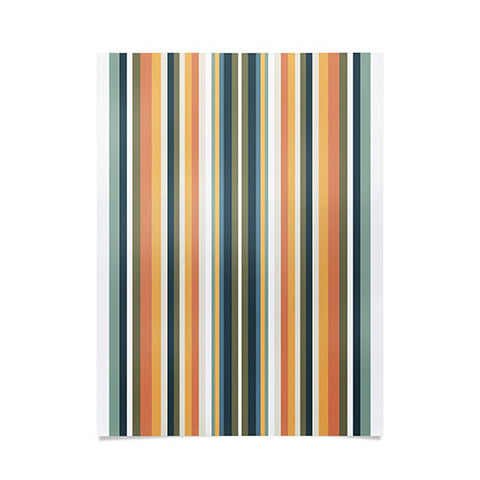 Sheila Wenzel-Ganny Mid Century Stripes Poster