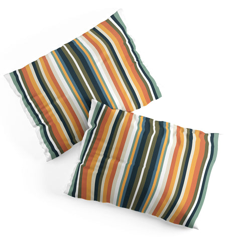 Sheila Wenzel-Ganny Mid Century Stripes Pillow Shams