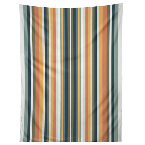 Sheila Wenzel-Ganny Mid Century Stripes Tapestry