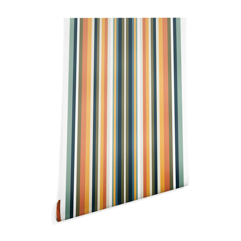 Sheila Wenzel-Ganny Mid Century Stripes Wallpaper