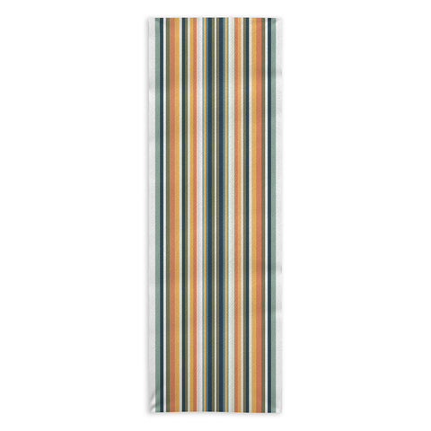 Sheila Wenzel-Ganny Mid Century Stripes Yoga Towel