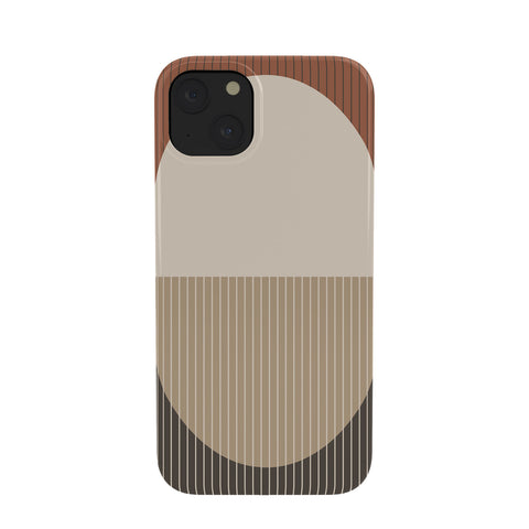 Sheila Wenzel-Ganny Minimal Neutral Line Geo Phone Case