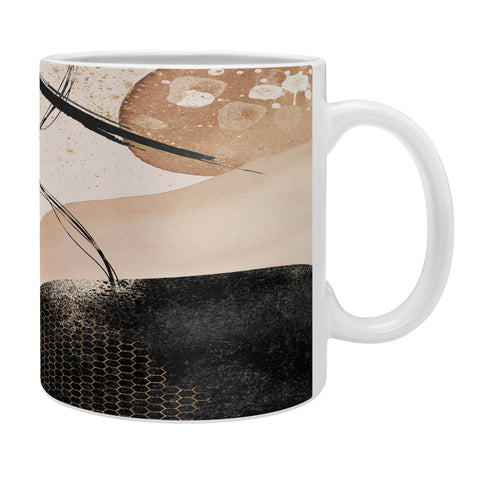 Sheila Wenzel-Ganny Minimalist Black Gold Coffee Mug