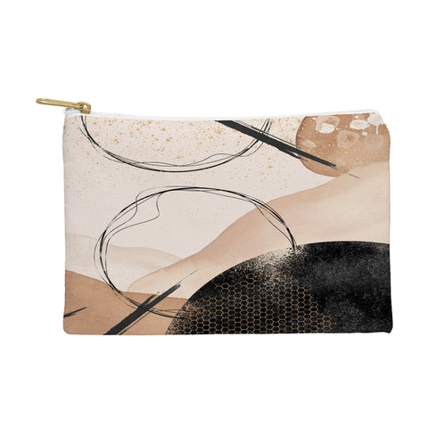 Sheila Wenzel-Ganny Minimalist Black Gold Pouch