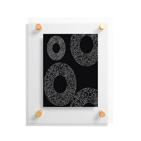 Sheila Wenzel-Ganny Minimalist Dot Dots Floating Acrylic Print