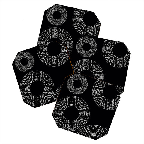 Sheila Wenzel-Ganny Minimalist Dot Dots Coaster Set
