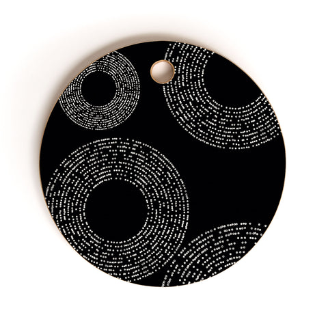 Sheila Wenzel-Ganny Minimalist Dot Dots Cutting Board Round